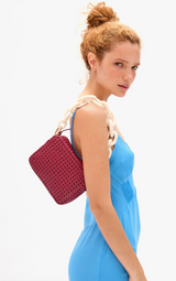 MIDI SAC RATTAN IN PLUMMY