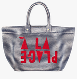 La Plage Tote - Terry Stripe A La Plage