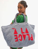 La Plage Tote - Terry Stripe A La Plage