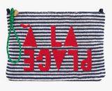 Flat Clutch w/ Tabs - Terry Stripe A La Plage SU26