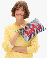 Flat Clutch w/ Tabs - Terry Stripe A La Plage SU26