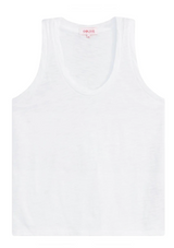 RACERBACK TANK WHITE
