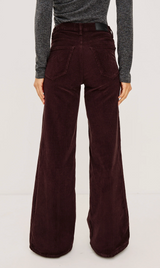 OLIVOS PALAZZO PANT IN HICKORY