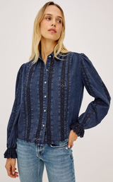 ROWEN SHIRT IN CLASSIC BLUE