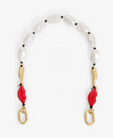 Shortie Strap - Multi Charm With Pearls