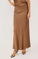 ROMINA SKIRT IN CINNAMON