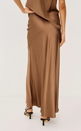 ROMINA SKIRT IN CINNAMON
