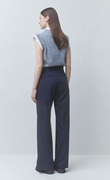 PIREO SWEATER VEST IN GRIS CHINE