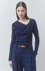 PLEOR SWEATER IN BLEU NUIT