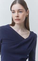 PLEOR SWEATER IN BLEU NUIT