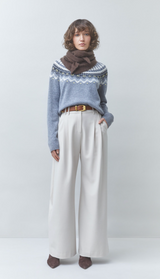 PISTI SWEATER IN GRIS CHINE