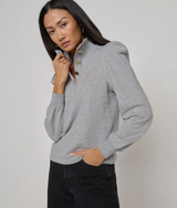 JESSIE SWEATSHIRT IN HEATHER GREY