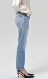 SAVANNAH CIGARETTE JEAN IN SUNLIT