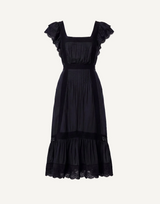 MABLE MIDI DRESS IN BLACK