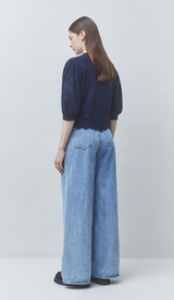 PARVI SWEATSHIRT IN BLEU NUIT