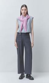 JERRY TROUSER IN CARBONE