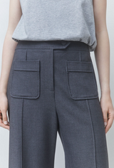 JERRY TROUSER IN CARBONE