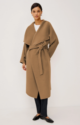 CELESTE COAT IN CAMEL