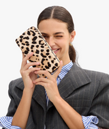 Le Tabac - Snow Leopard Hair-On Cream/Black