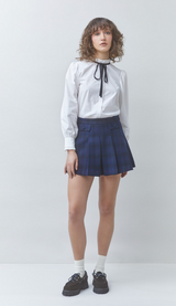 LUISA BLOUSE IN BLANCE CASSE