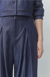 JULIO TROUSER IN BLEU BRUT