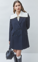 CASSIS BLAZER IN BLEU NUIT