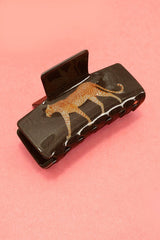 Wildlife Leopard Hair Claw Clips