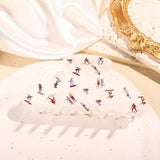 Apres Ski Hair Claw Clips
