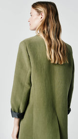 SURPLUS BLAZER IN ARMY