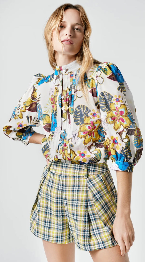 FRONTIER BLOUSE IN TROPICAL MULTI