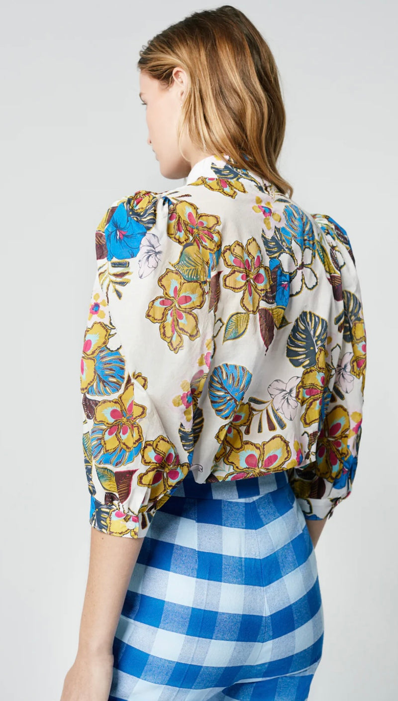 FRONTIER BLOUSE IN TROPICAL MULTI